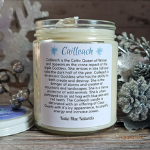 Load image into Gallery viewer, The Cailleach Goddess of Winter Candle (Winter Woods) - 9 oz