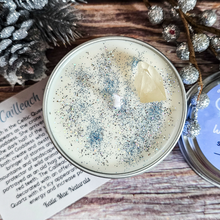 Load image into Gallery viewer, The Cailleach Goddess of Winter Candle (Winter Woods) - 6 oz