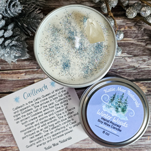 Load image into Gallery viewer, The Cailleach Goddess of Winter Candle (Winter Woods) - 6 oz