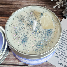 Load image into Gallery viewer, The Cailleach Goddess of Winter Candle (Winter Woods) - 6 oz