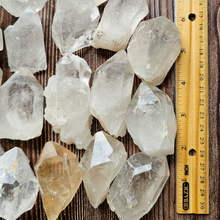 Load image into Gallery viewer, Rough Clear Quartz Crystal Point Grade B - 2-3 inch