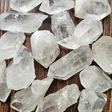 Load image into Gallery viewer, Rough Clear Quartz Crystal Point Grade B - 2-3 inch