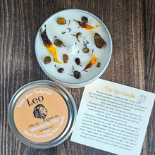 Load image into Gallery viewer, Candle for Leo zodiac sign