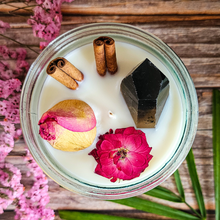 Load image into Gallery viewer, Cinnamon Sticks Soy Candle in Recycled Glass Jar - 10 oz