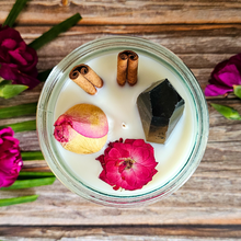 Load image into Gallery viewer, Cinnamon Sticks Soy Candle in Recycled Glass Jar - 10 oz