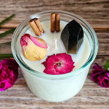 Load image into Gallery viewer, Cinnamon Sticks Soy Candle in Recycled Glass Jar - 10 oz