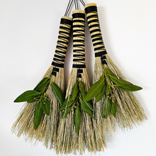 Load image into Gallery viewer, Handmade Hawktail Whisk Broom with Bay Leaf - Decorative Broom