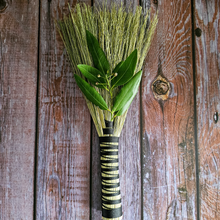 Load image into Gallery viewer, Handmade Hawktail Whisk Broom with Bay Leaf - Decorative Broom