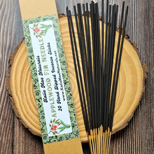Load image into Gallery viewer, Applewood fir needle hand dipped incense sticks