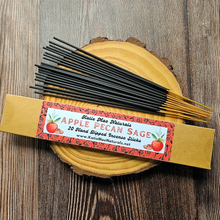 Load image into Gallery viewer, Apple pecan sage hand dipped incense sticks