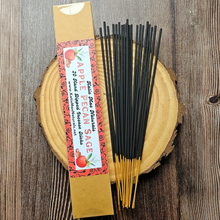 Load image into Gallery viewer, Apple pecan sage hand dipped incense sticks