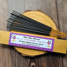 Load image into Gallery viewer, Black Raspberry Vanilla Hand Dipped Incense Sticks