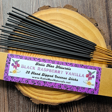 Load image into Gallery viewer, Black Raspberry Vanilla Hand Dipped Incense Sticks