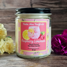 Load image into Gallery viewer, Raspberry Lemonade Soy Wax Candle - 9 oz