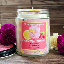 Load image into Gallery viewer, Raspberry Lemonade Soy Wax Candle - 9 oz