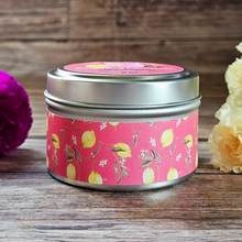 Load image into Gallery viewer, Raspberry lemonade soy wax candle 
