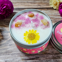 Load image into Gallery viewer, Raspberry lemonade soy wax candle 
