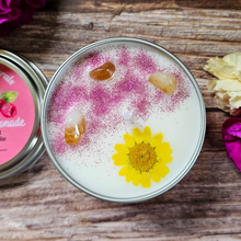 Load image into Gallery viewer, Raspberry lemonade soy wax candle