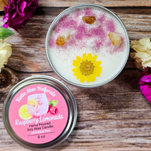 Load image into Gallery viewer, Raspberry lemonade soy wax candle