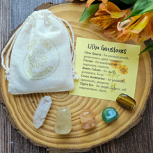 Load image into Gallery viewer, Set of five gemstones for Summer Solstice