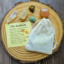 Load image into Gallery viewer, Set of five gemstones for Summer Solstice
