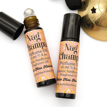 Load image into Gallery viewer, Nag Champa perfume oil roll on