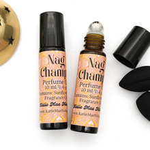 Load image into Gallery viewer, Nag Champa perfume oil roller