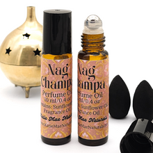 Load image into Gallery viewer, Nag Champa perfume oil roll on