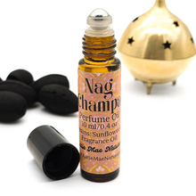 Load image into Gallery viewer, Nag Champa perfume oil roll on