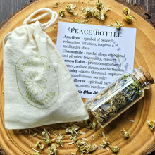 Load image into Gallery viewer, Peace Spell Bottle