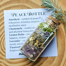 Load image into Gallery viewer, Peace Spell Bottle