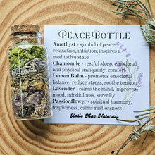 Load image into Gallery viewer, Peace Spell Bottle