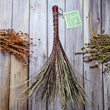Load image into Gallery viewer, Decorative Broom - Rustic Cottagecore Decor