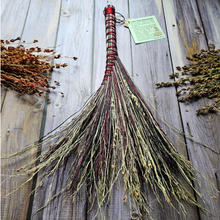 Load image into Gallery viewer, Decorative Broom - Rustic Cottagecore Decor