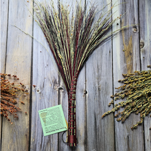 Load image into Gallery viewer, Decorative Broom - Rustic Cottagecore Decor