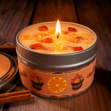 Load image into Gallery viewer, Mulled Cider Soy Candle – Warm Apple Spice Handcrafted Candle