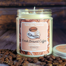 Load image into Gallery viewer, Fresh Brewed Coffee Soy Candle – Rich Arabica Coffee Handcrafted Candle