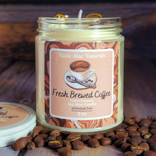 Load image into Gallery viewer, Fresh Brewed Coffee Soy Candle – Rich Arabica Coffee Handcrafted Candle