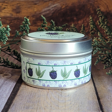 Load image into Gallery viewer, Blackberry sage hand poured soy wax candle
