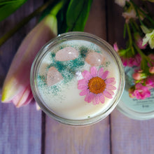 Load image into Gallery viewer, Lily Forest Soy Candle – Fresh Floral Woodland Handcrafted Candle