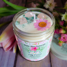 Load image into Gallery viewer, Lily Forest Soy Candle – Fresh Floral Woodland Handcrafted Candle