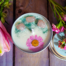 Load image into Gallery viewer, Lily Forest Soy Candle – Fresh Floral Woodland Handcrafted Candle
