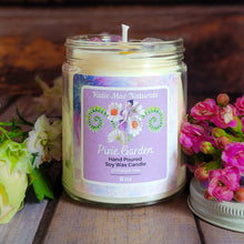 Load image into Gallery viewer, Pixie Garden Soy Candle – Enchanted Floral Garden Handcrafted Candle