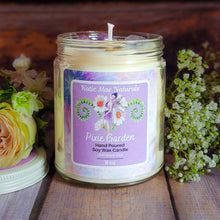 Load image into Gallery viewer, Pixie Garden Soy Candle – Enchanted Floral Garden Handcrafted Candle