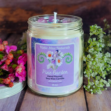 Load image into Gallery viewer, Pixie Garden Soy Candle – Enchanted Floral Garden Handcrafted Candle