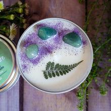 Load image into Gallery viewer, Mother Nature Soy Candle – Botanical Floral & Earthy Handcrafted Candle