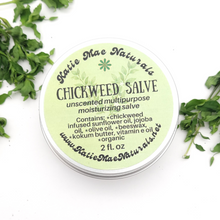 Load image into Gallery viewer, Chickweed herbal salve