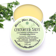 Load image into Gallery viewer, Chickweed herbal salve