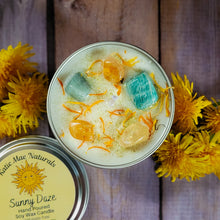 Load image into Gallery viewer, Sunny Daze Soy Candle – Bright Floral & Citrus Handcrafted Candle