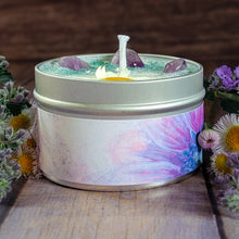 Load image into Gallery viewer, Pixie Garden Soy Candle – Enchanted Floral Garden Handcrafted Candle
